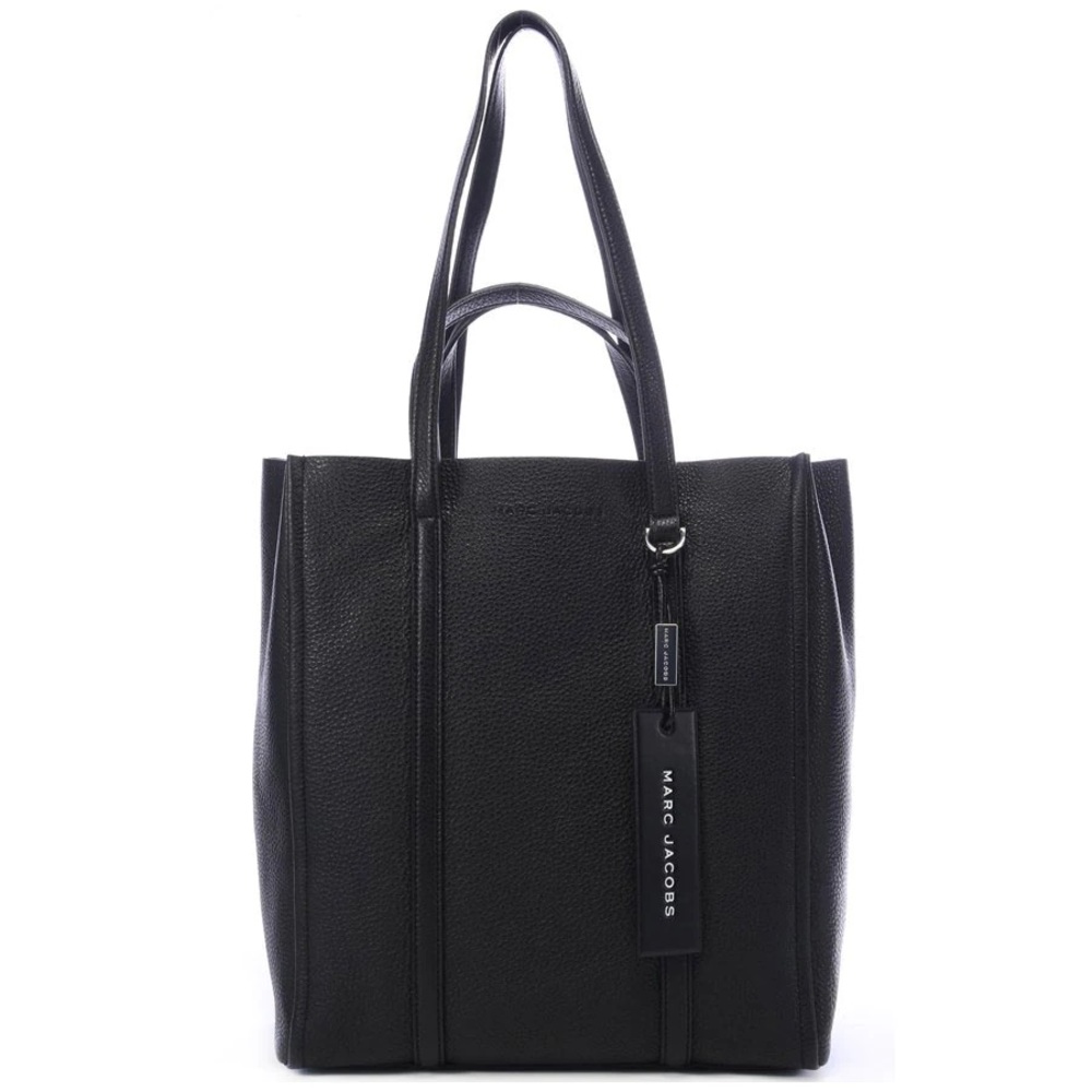 Marc Jacobs oversized tag tote bag NWOT black